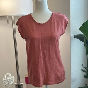 Tahari Crop sleeve shirt